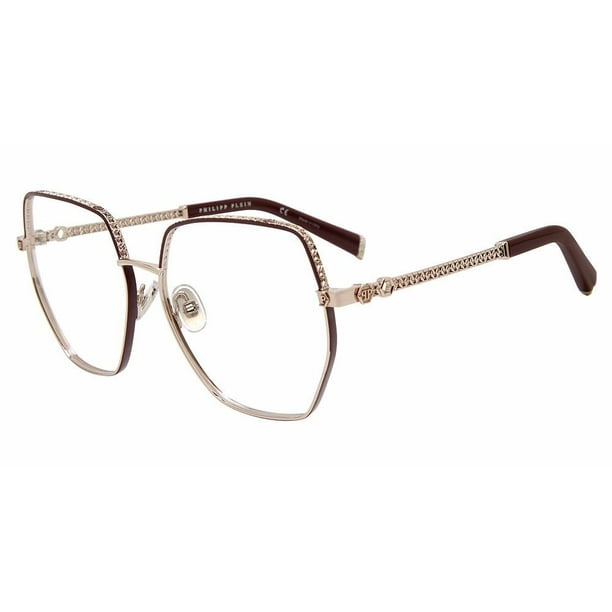 Marco para gafas Philipp Plein VPP054S 0K99 Oro Rosso Bordeaux