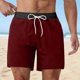 thumbnail image 2 of Pantalones Cortos de Cintura Elástica para Hombre Pantalones de Baño Impresos Respirables Secos Rápidos, Pantalones de Cintura Elástica para Hombre para la Playa Y Diarios, 2 of 9