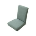 thumbnail image 2 of Universal Elastic Chair Cover,Heavy-Duty Fabric,Waterproof Stain-Proof,Easy Fit for Dining Room Office,Protects Furniture,All Seasons Use,Synthetic Material,Stretchy Design|Polyester,Green,MIANHT, 2 of 8