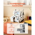 thumbnail image 6 of KFFKFF Serger Overlock Sewing Machine, 1250 Stitches Per Minute, 3 and 4 Thread Options, Equipped with LED Light and Stable Suction Feet, Durable Metal Frame Sewing Machine for Different Fabrics, 6 of 9