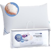 Siberian 800FP Goose Down Pillow – 100% Goose Down – 100% Cotton – Firm– King Size