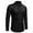 Black, variant on Bcfgryg Men's Casual Fashion Long Sleeved Shirt Men’S Formal Dress Shirts Black