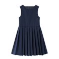 thumbnail image 2 of Auroural Girl's Ruffled Sleeveless Pleated Skirt Casual Spring Dress Princess Dress, 2 of 8
