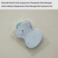 thumbnail image 3 of 10 Pcs Tampon Électrode Autocollant Patch Auto-Adhésif Gel de Massage Accessoire, 3 of 8