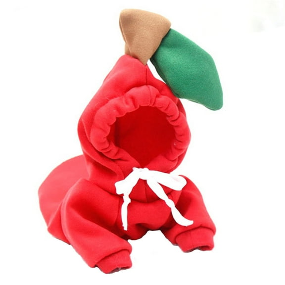 Tainini Dog Winter Clothes ,Fruit Dog Coat Hoodies Fleece Pet Dogs Costume Jacket ,XL
