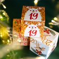 thumbnail image 3 of Cajas de calendario de adviento de Navidad, conjunto de 24 suministros de recuerdos de invitados para fiestas navideñas, envío directo, 3 of 3