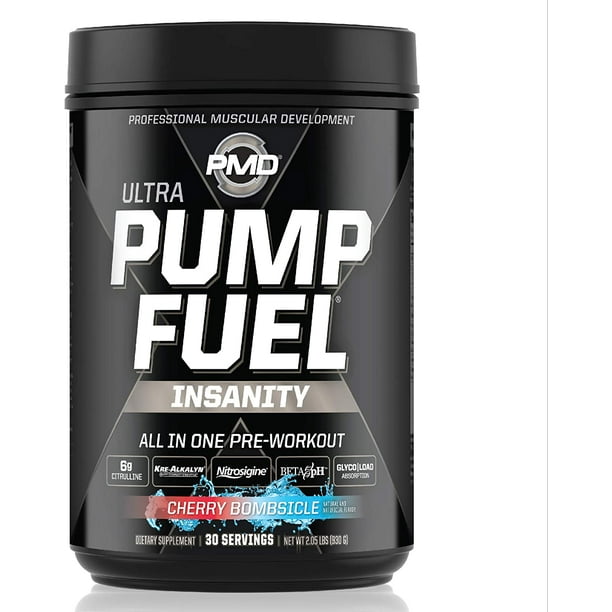 PMD Sports Ultra Pump Fuel Insanity Pre Workout Drink