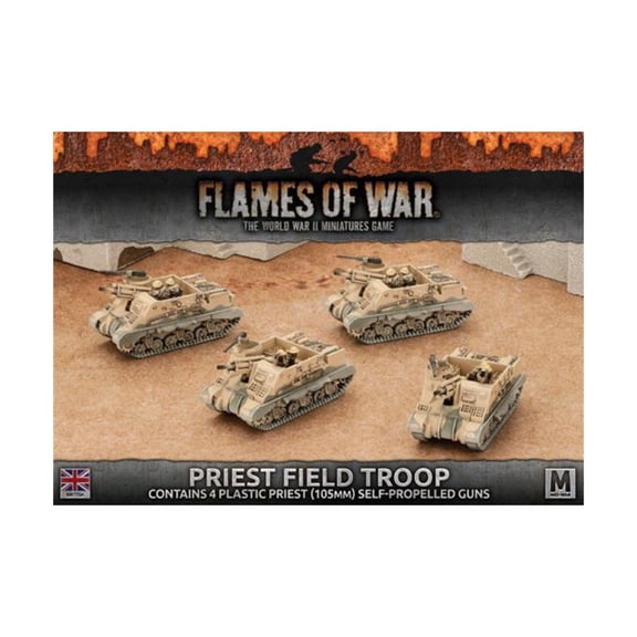 Battlefront Miniatures Priest Field Troop (Plastic) New