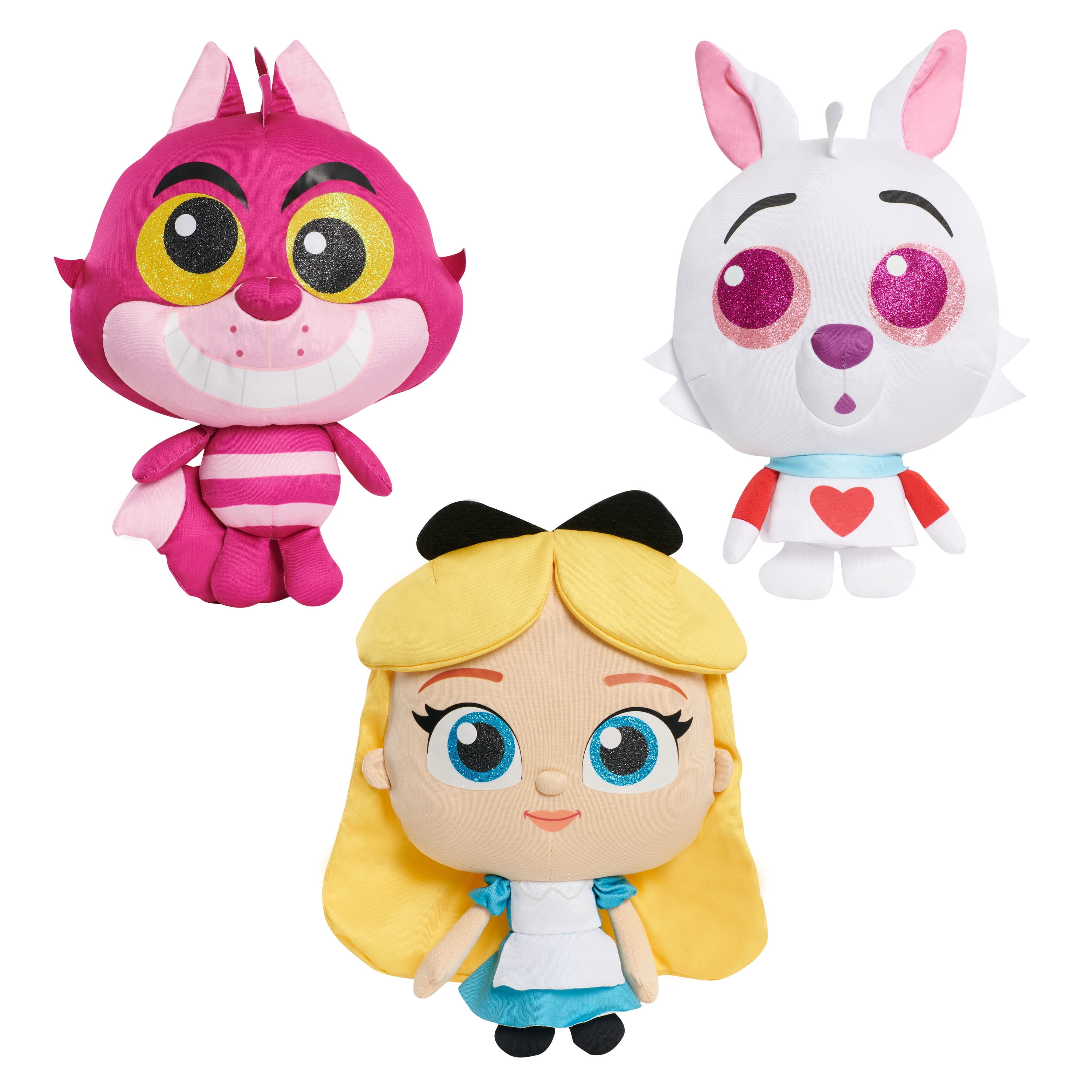 Disney Doorables Puffables Assortment, 10-Inch Squishy Plush Featuring Glitter Eyes, Styles May Vary, Officially Licensed Kids Toys for Ages 3 Up, Gifts and Presents
