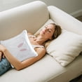 thumbnail image 5 of Oliegs Blanket Rabbit Throw Cover Quilted Three Double Color Cover Sofa Cushion Backrest Cover Throw, 5 of 5