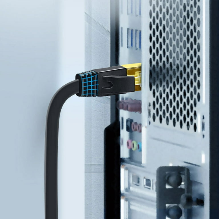 Cat 7 Ethernet Cable 30m, KINBETA High-Speed 10Gbp 600Mhz Gigabit