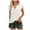 A1-White, variant on Kcolen Women's Tops, Tees & Blouses V Neck Short Sleeve Summer Everyday Solid Color Blouse Woman Work Blouses Business Outfits Fashion Clothing,Green