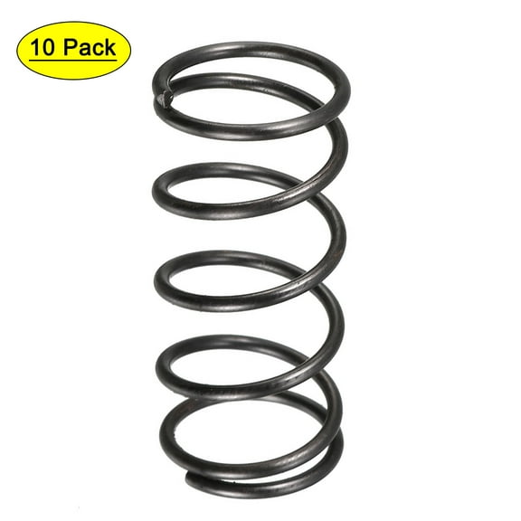 14mm Outer Diameter 1.2mm Wire Dia 30mm Long Compression Spring 10Pcs