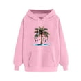 thumbnail image 4 of Mifsaly Christmas Sweatshirts for Women Hooded Long Sleeve Loose Hoodie Cute Tree Printed Drop Shoulder Casual Pullover Tops Xmas Festival Party Winter Outerwear with Pocket 2025 Holiday, 4 of 4