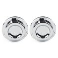 thumbnail image 3 of For Harley V-Rod VRSCF/D/R 2006-2017 08 09 Chrome Cut Swingarm Pivot Bolt Covers, 3 of 4