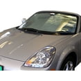 thumbnail image 2 of HeatShield, The Original Windshield Sun Shade, Custom-Fit for Toyota MR2 Spyder Convertible 2000, 2001, 2002, 2003, 2004, 2005, 2006, Silver Series, 2 of 4