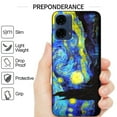 thumbnail image 3 of CoverON Art Design For Motorola Moto G Power 5G 2024 Phone Case, Flexible Rubber Slim TPU Cover, Starry Night, 3 of 8
