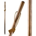 thumbnail image 5 of Brazos Straight Pine Wood Walking Stick, Handcrafted Wooden Staff, Hiking Stick for Men and Women, Trekking Pole, Wooden Walking Stick, 48 Inches, Brown, 4 Foot, 5 of 9
