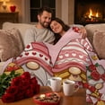 thumbnail image 4 of Steadline Flannel Valentine's Day Blanket - Extra Soft Fleece Throw for Sofa and Bed, Warm Holiday Decoration with Romantic Design, 4 of 7