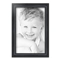 thumbnail image 2 of ArtToFrames 8" x 14" Galleria Noir Picture Frame, 8.5x14 inch Black MDF Poster Frame (WOM-4083), 5 Pack, 2 of 7