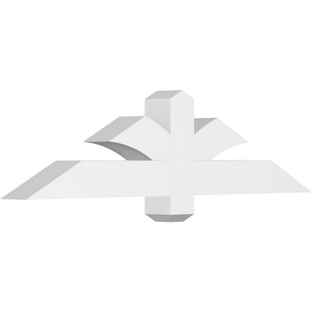 

48 W x 12 H x 4 D x 4 F 6/12 Pitch Redmond Architectural Grade PVC Gable Bracket