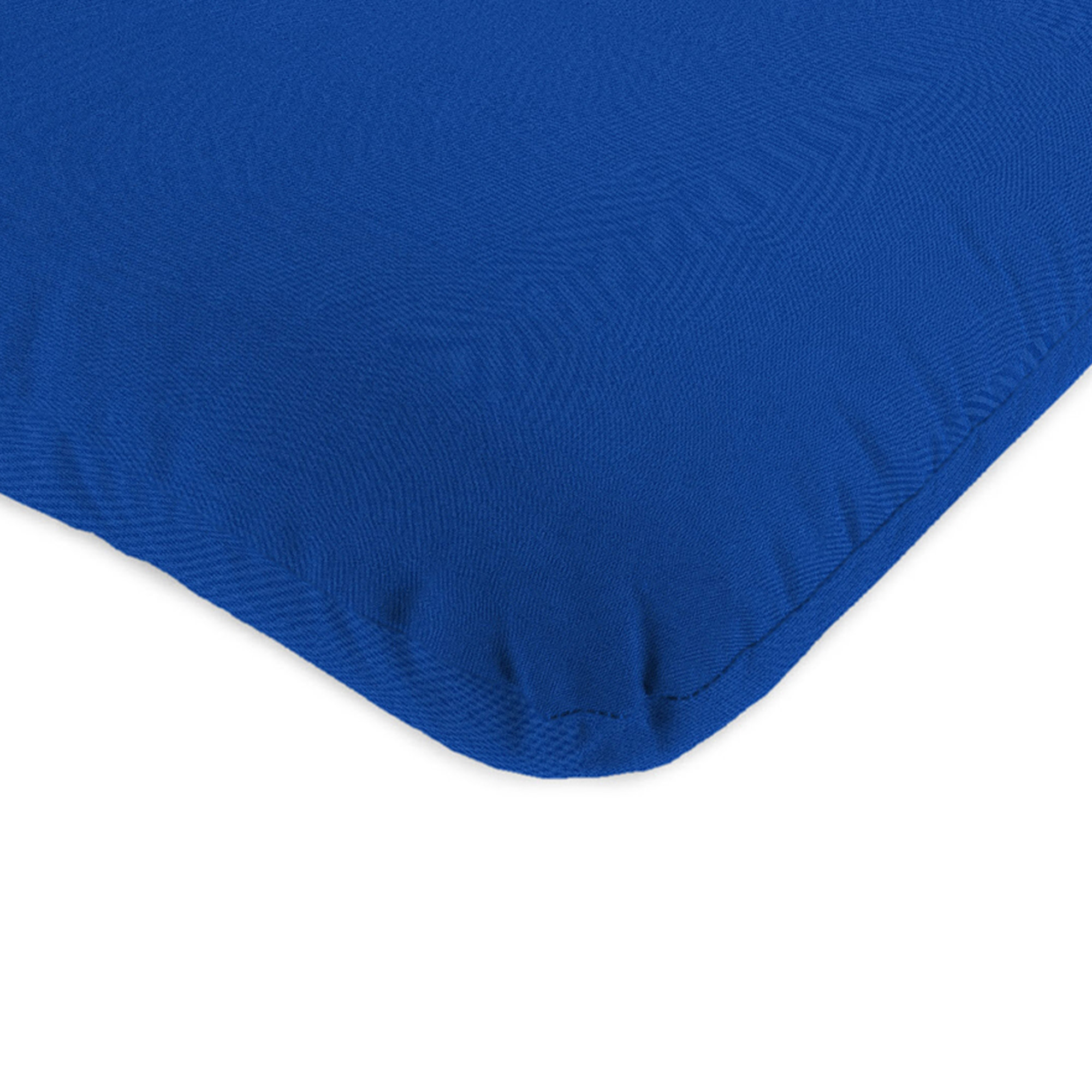 45" x 22" Rectangular Outdoor Chair Cushion with Ties and Hanger Loop