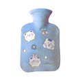 thumbnail image 1 of Cute Hot Water Bottle With The Best Plush Soft Flannel Cover, 1 of 5