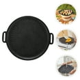 thumbnail image 5 of ACDANC 2026 New Bbq Grill Pan,Bbq Griddle with Handle,Circular Frying Pan,Cast Iron Skillet,For Induction,Gas Stove,Electric Cooktop,Indoor Or Outdoor Grilling,For Meats,Pancakes,Home Outdoor Stove, 5 of 6