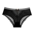 thumbnail image 6 of HUPOM Womens Cotton Underwear Girls Panties High Waist Casual Belt Drop Waist Black One Size, 6 of 6