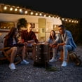 thumbnail image 3 of 18 Inch Multi-Layer Charcoal BBQ Smoker Grill, Heavy Duty Round Grill, Vertical Smoker with Thermometer, for Outdoor Cooking, Patio, Parties, Backyard, 3 of 7