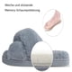 thumbnail image 2 of Chanclas cálidas pelo cruzado gris 38 39, 2 of 5