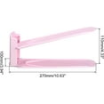 thumbnail image 2 of Jinsinto Chaussures Fentes Organisateur Double Couche Hauteurs Réglables Chaussures Rack de Rangement Rose/gris 1 Set, 2 of 5