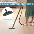 thumbnail image 3 of Paquete de 6 Fundas Grandes de Microfibra Rectangulares para Mopa a Vapor LOVECO, 3 of 8