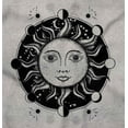thumbnail image 2 of Celestial Sun Symbolic Spirit Animal Women's Graphic T Shirt Tees Brisco Brands S, 2 of 5