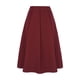 thumbnail image 1 of INSPIRE CHIC Falda Acampanada Plisada Elástica De Cintura Alta Para Mujer Rojo Oscuro S, 1 of 5