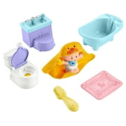 Fisher-Price Little People Wash & Go Play Set For Toddlers, 7-Pieces
