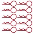 thumbnail image 4 of 10Pcs 10.5MM RC Voiture Métal RShape Corps Clips pour Télécommande Voiture Jouets 1 5 1 6 1 8 1 10, 4 of 8