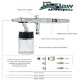 thumbnail image 4 of Master Airbrush S622-SET Master S62 All-Purpose Precision Dual-Action Siphon Feed Airbrush Pro Set with 3 Nozzle Sets, 4 of 4