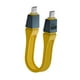 thumbnail image 4 of Cable USB 240W Cable USB C a USB C 13 cm Conexión USB Tipo C para Thunderbolts Amarillo, 4 of 9