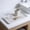 White, variant on Double Layer Drainage Tray - Food Grade Plastic Multipurpose Drying Mat for Kitchen Countertop, Tea Cup, Utensils, 15.16x8.86in Drainage Drying Rack