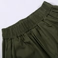 thumbnail image 5 of Cargo Shorts For Boys 10-12 9-10 Years Boy Cargo Shorts Size 14-16 Boys Summer Shorts Baggy Jorts Boy Baggy Jorts Boys Quick Dry Gym Sports Army Green, 5 of 5