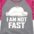 thumbnail image 3 of Big Hero 6 - I Am Not Fast - Toddler And Youth Girls Raglan Graphic T-Shirt, 3 of 5
