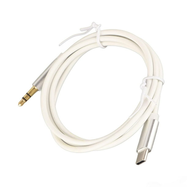 USB C to 3.5mm Audio Aux Jack Cable Stable Type C Adapter to 3.5mm Headphones Stereo Cable for Car Home