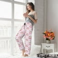 thumbnail image 5 of Kdxio Women's Comfy Stretch Pug And Donut Print Drawstring Pajama Pants-Medium, 5 of 5
