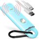 thumbnail image 1 of Llavero de alarma personal para la protección de la seguridad de las mujeres – USB recargable 130 dB Silbato de sonido de sirena de autodefensa con luz led – Alerta de seguridad de emergencia, 1 of 7