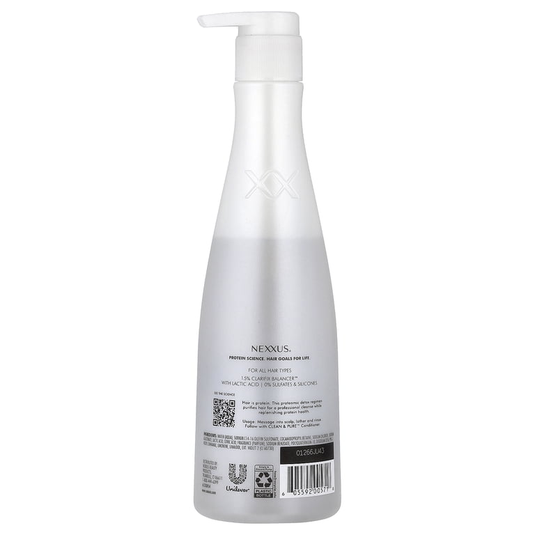 Nexxus, Clarifying Shampoo, 13.5 oz, Paraben-Free Daily Hydrating