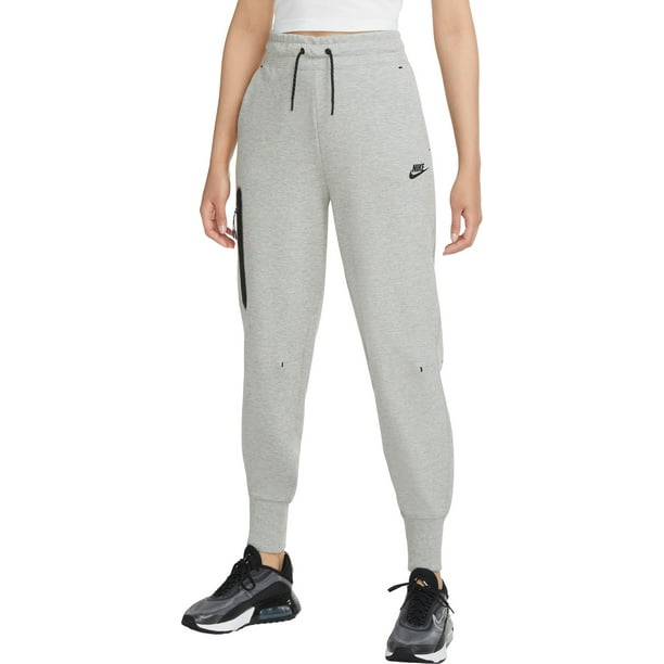 Nike Womens Sportswear Tech Fleece Pants Dk Grey Heather L