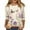 Z1-Purple, variant on UoCefik Oversized Tshirts Shirts for Women Elbow 3/4 Length Sleeve Floral Womens Work Shirts or Blouses Half Sleeve V Neck Plus Size Dress Blouses Womens Dress Tops for Older Women Khaki M