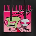thumbnail image 3 of Invader ZIM - 90's Style ZIM and GIR - Juniors Cropped Pullover Hoodie, 3 of 5