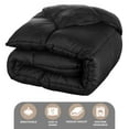 thumbnail image 5 of Superior Solid Comforter Down Alternative Bedding, King, Black, 5 of 13